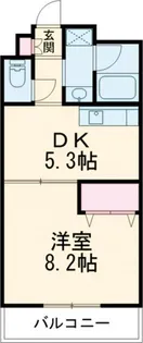 第6泉マンション【2階】の間取り