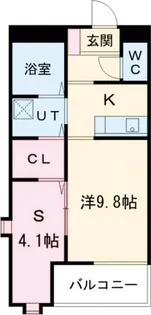 ロジュマン・リリーバーベナ【1階】の間取り