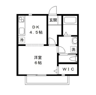 エルメゾン・ヨーコーII【2階】の間取り