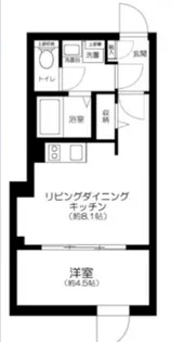 東京都中央区日本橋中洲【マンション】の間取り