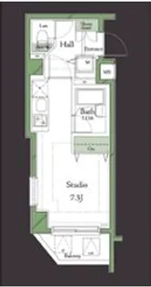 HF明大前レジデンス【5階】の間取り