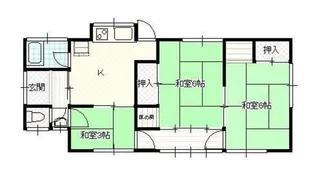 岡山県岡山市中区平井7【一戸建】の間取り