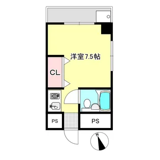 センチュリーせいき【4階】の間取り