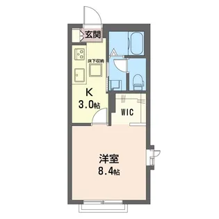 グリーンパティオ【1階】の間取り