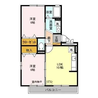 コンフォール【3階】の間取り