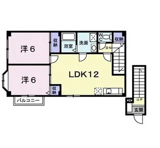 ヴィラアベニュー 2【2階】の間取り