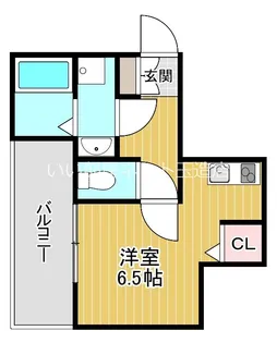 大阪府大阪市東成区深江南3【アパート】の間取り