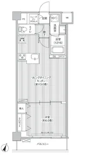 目黒テラス【1階】の間取り
