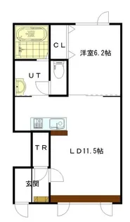 MOMO8・1【2階】の間取り