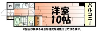 ウインズ竪町【9階】の間取り