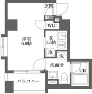 東京都新宿区戸山3【マンション】の間取り