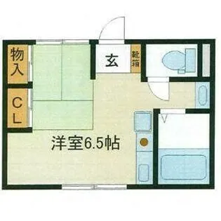 スタジオシスター【1階】の間取り