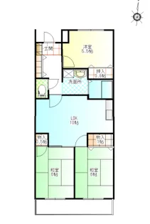 グレイスイシダ【2階】の間取り