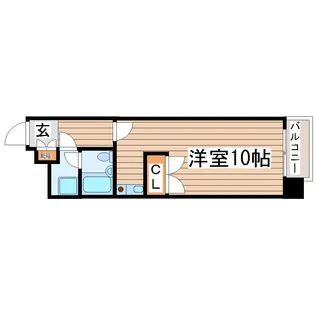 エスパシオ大町【3階】の間取り