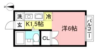 第IIKTハウス国立【1階】の間取り