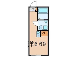 ワイドヒル相模大野II【1階】の間取り