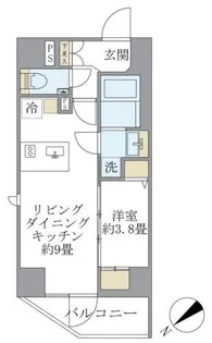 ルネサンス赤坂プレミアムコート【2階】の間取り