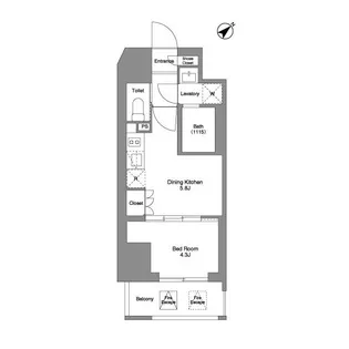 ルフォンプログレ大森山王【9階】の間取り