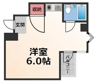JPアパートメント生野II【2階】の間取り