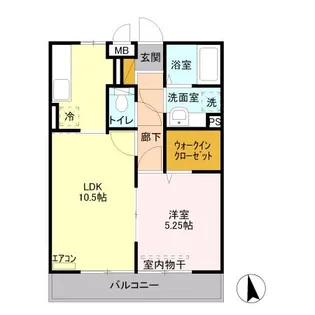 FRAU【3階】の間取り