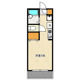 ラ・ムラージャ【2階】の間取り