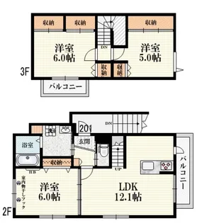 ヘーベルメゾン高円寺北の間取り