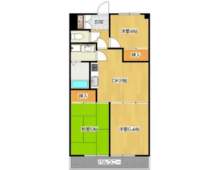 ウィンベルコーラス相模原第2【5階】の間取り