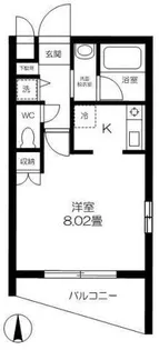むさしのマンション【2階】の間取り