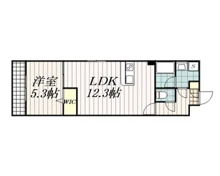 コクーン千葉【3階】の間取り