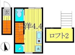 LaLa柴又【1階】の間取り