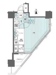 フェニックス西参道タワー【7階】の間取り