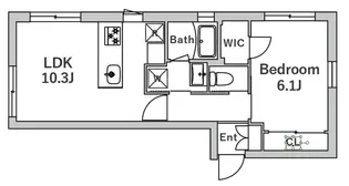 GranDuo上野毛6【1階】の間取り