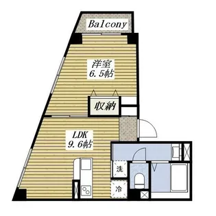 ウィロー板橋本町【3階】の間取り
