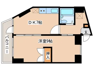 セザール藤沢【2階】の間取り