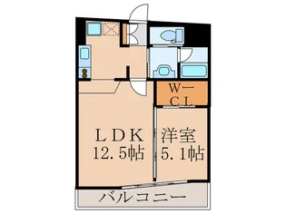 サンリッツ京町【4階】の間取り