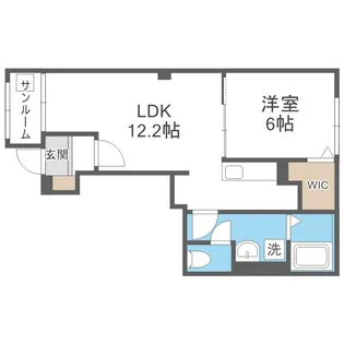 グレイス ケイ【1階】の間取り