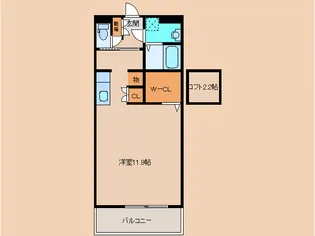 ヴィラ プレポールの間取り