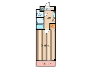 YSKパークハウス【1階】の間取り