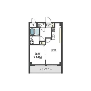 リバー21【3階】の間取り