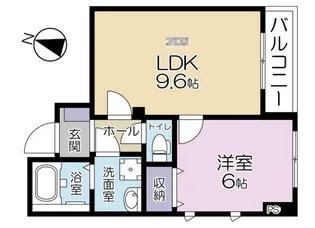 A.FLATII【2階】の間取り