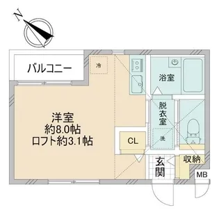 トライヒルズII【2階】の間取り
