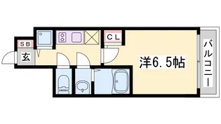 ファーストフィオーレ神戸駅前【15階】の間取り