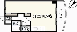 アストラムシンカワ【6階】の間取り