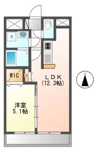 アンジューVI【2階】の間取り