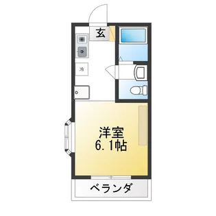 フローラ8【2階】の間取り