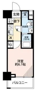 プレール・ドゥーク目白【8階】の間取り