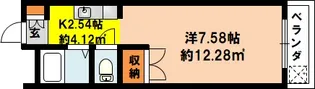 クリーンハイツ弓立II【4階】の間取り