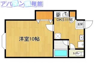 ファミールヴィラ東出来島【4階】の間取り