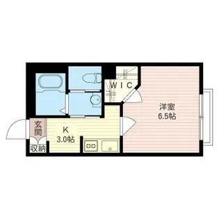 アリエッタ中目黒【2階】の間取り