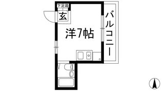 リベラール美園【2階】の間取り
